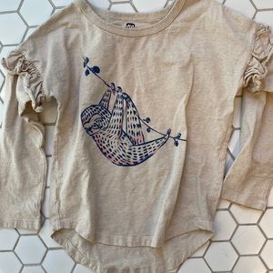 Tea sloth long sleeve shirt